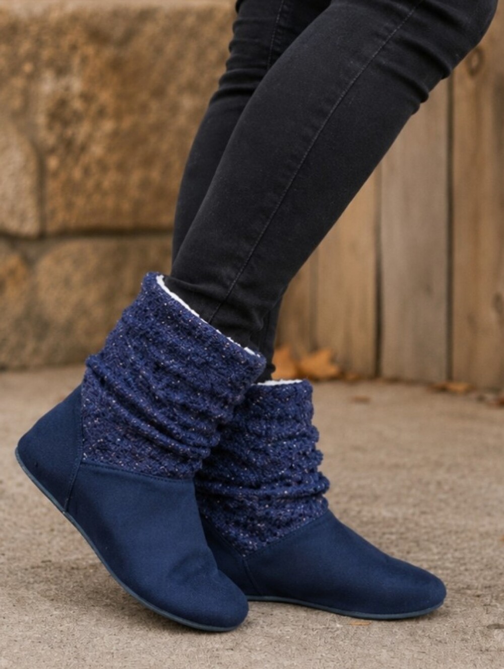 BearPaw Natoma Boho Loungewear Never Wet On The Go Cozy Slouch Bootie 7M